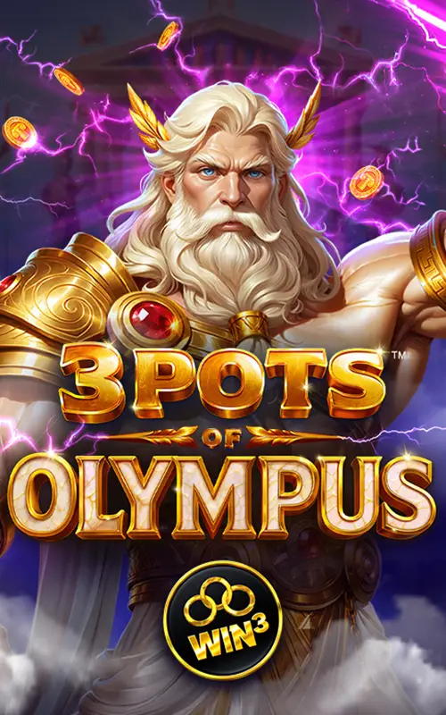 3 Pots of Olympus Betsoft slot game at Haz Casino